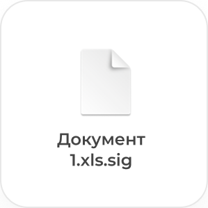 Можно подписывать файлы любого формата